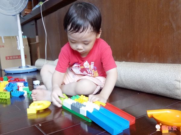 德國 HUBELiNO - 【獨家】軌道式積木零件組 - 50PCS-福利品