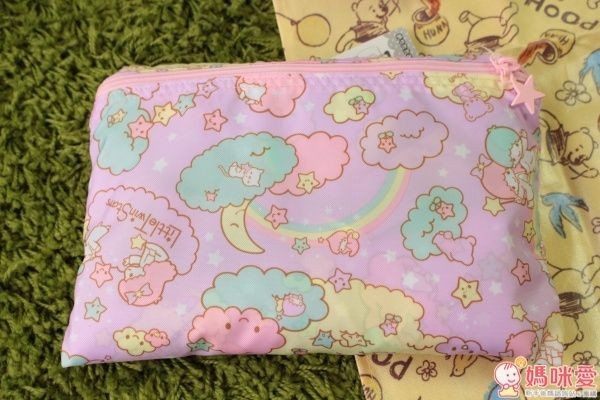 日本三麗鷗 折疊式波士頓旅行包