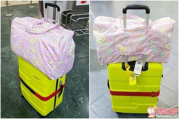 日本三麗鷗 折疊式波士頓旅行包