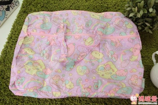 日本三麗鷗 折疊式波士頓旅行包