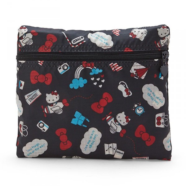 日本三麗鷗 折疊式波士頓旅行包