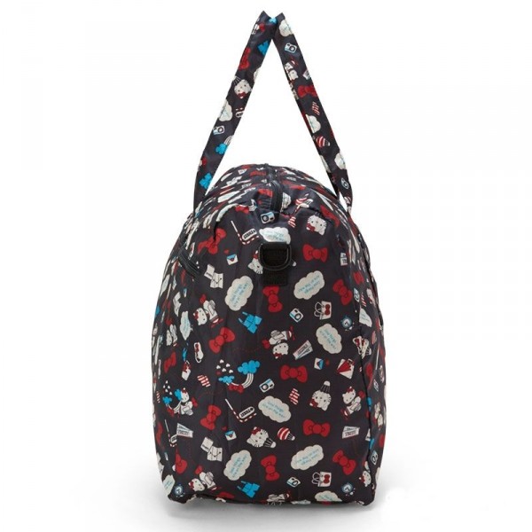 日本三麗鷗 折疊式波士頓旅行包