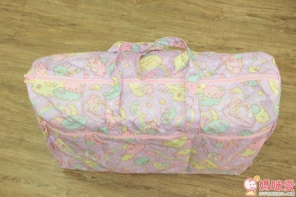 日本三麗鷗 折疊式波士頓旅行包