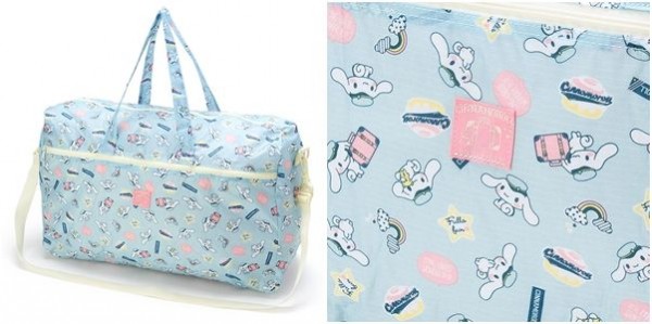 日本三麗鷗 折疊式波士頓旅行包