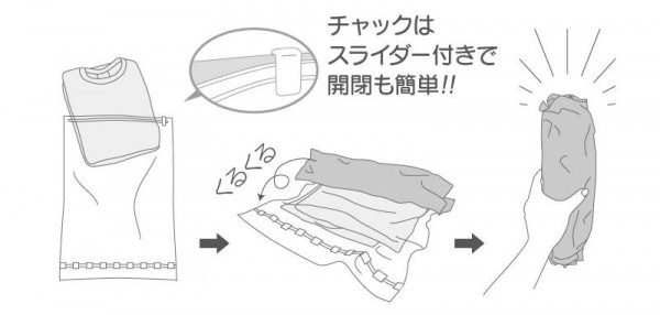 日本三麗鷗 日本製衣物壓縮袋