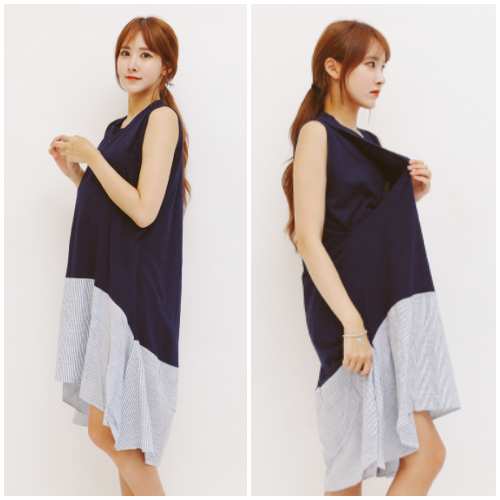 韓國 Momnmoms 涼爽夏季孕婦裝