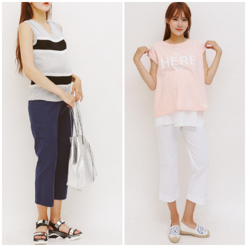 韓國 Momnmoms 涼爽夏季孕婦裝