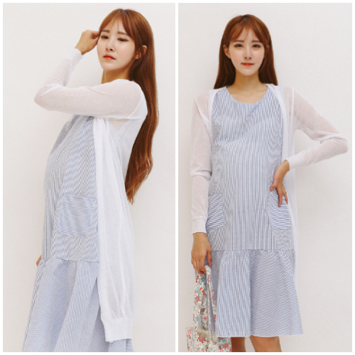 韓國 Momnmoms 涼爽夏季孕婦裝