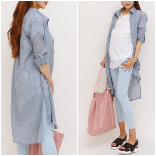 韓國 Momnmoms 涼爽夏季孕婦裝