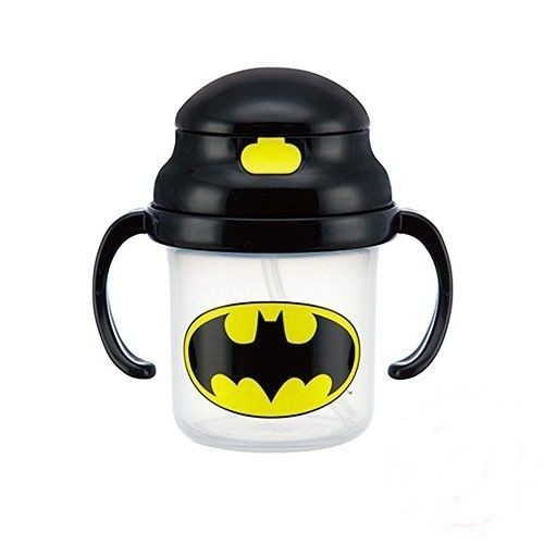超人蝙蝠俠雙把手吸管水杯