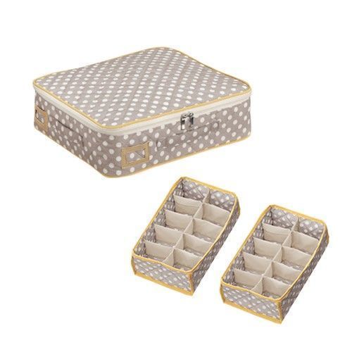 衣物收納盒組合 *內有衣物分隔盒(6格/10格)兩個