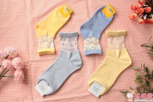 靴下屋 日本製透明腳踝親子襪