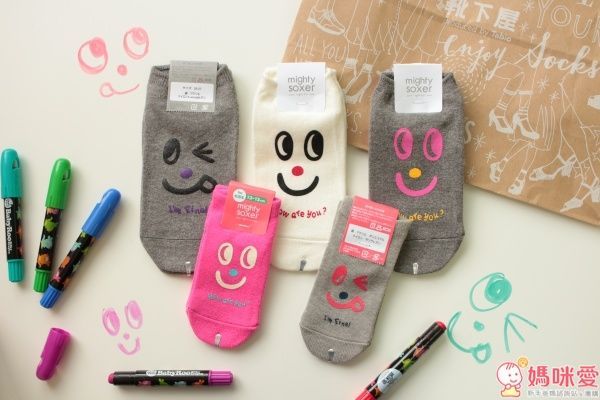 靴下屋 日本製笑臉親子襪