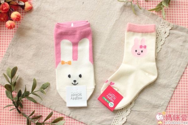靴下屋 日本製兔兔親子襪