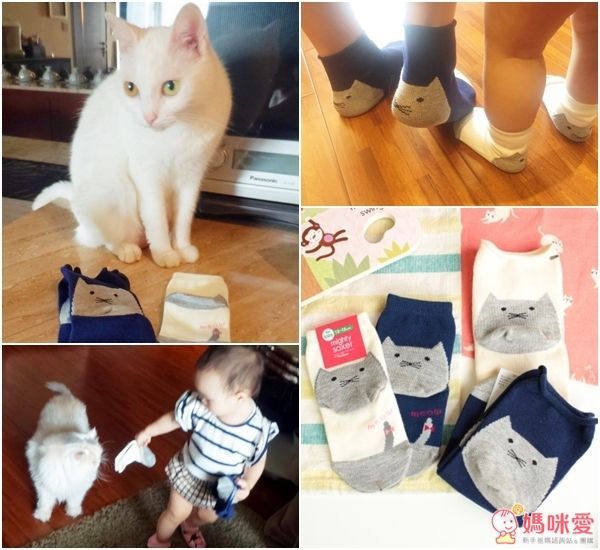 靴下屋 日本製貓咪親子襪