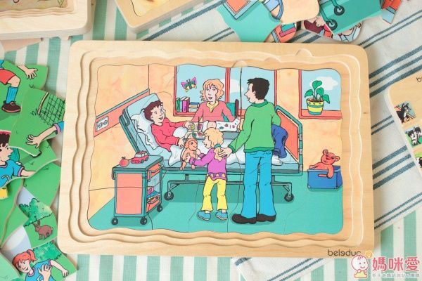 Beleduc 多層木拼圖：交通安全