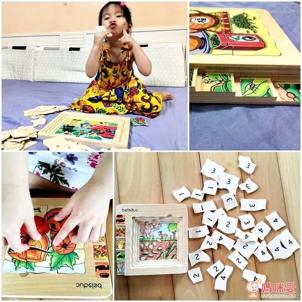 【德國 Beleduc 貝樂多】多層故事木拼圖