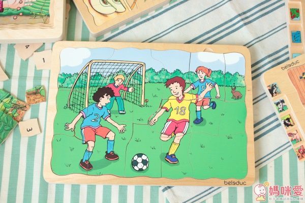 Beleduc 多層木拼圖：交通安全