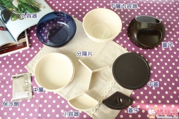 日本 DELICATUS 日本製碗型保冷多層便當盒