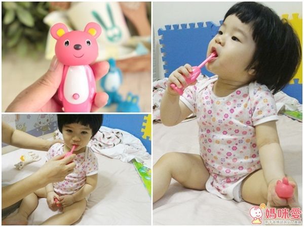 日本 U-COMPANY Bounce up 彈跳動物牙刷