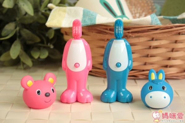 日本 U-COMPANY Bounce up 彈跳動物牙刷