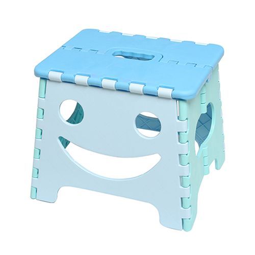 日本 U-COMPANY funny face 手提折疊式小凳子