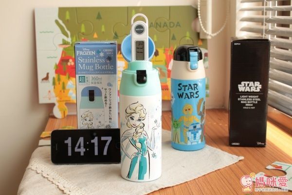 日本 SKATER 超輕量不鏽鋼保溫保冷直飲式水壺 360 ml