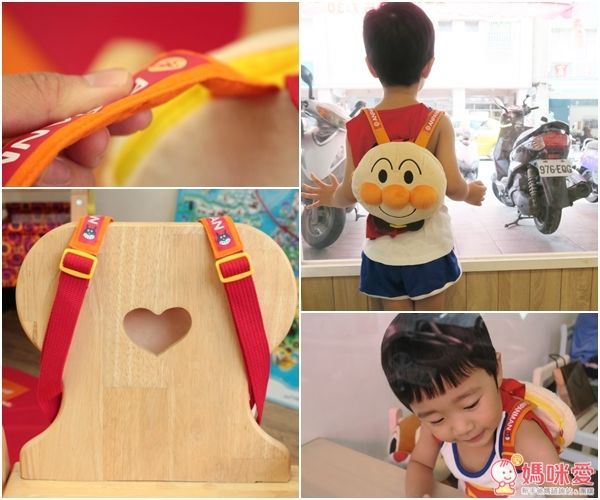 日本麵包超人立體絨毛背包