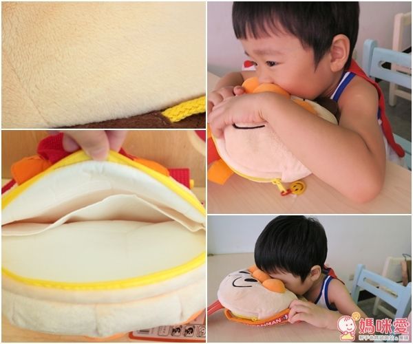 日本麵包超人立體絨毛背包