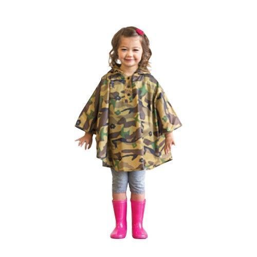 日本 KiU：KIDS PONCHO 兒童雨衣