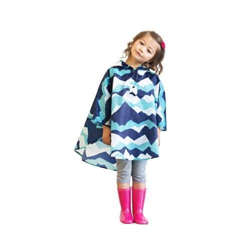 日本 KiU：KIDS PONCHO 兒童雨衣