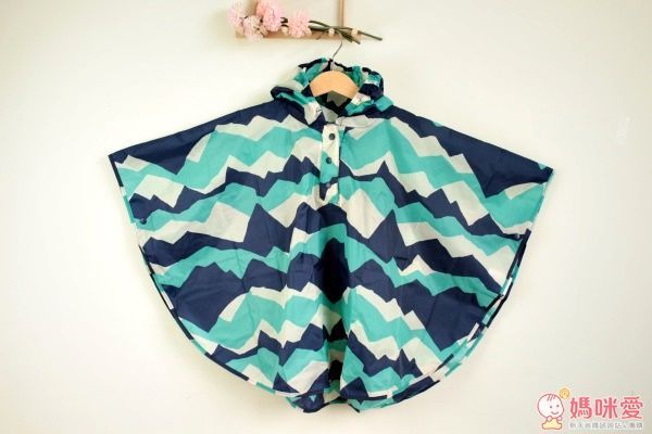 日本 KiU:KIDS PONCHO 兒童雨衣