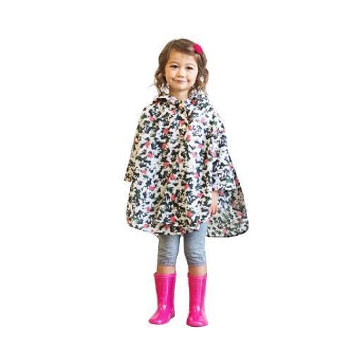 日本 KiU：KIDS PONCHO 兒童雨衣