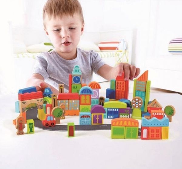 Hape 城市創意積木組