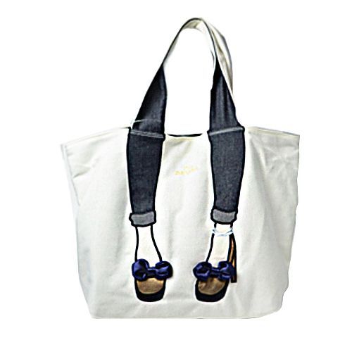 日本 mis zapatos 便利實用美腿托特包