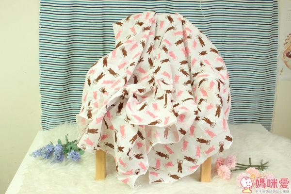 日本 MARUJU FABRIC PLUS 日本製純棉紗寶寶包巾
