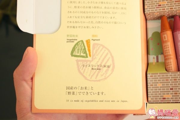 日本製 mizuiro 10 色蔬菜蠟筆