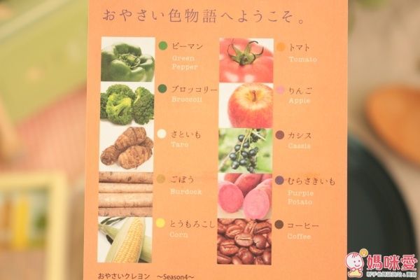 日本製 mizuiro 10 色蔬菜蠟筆