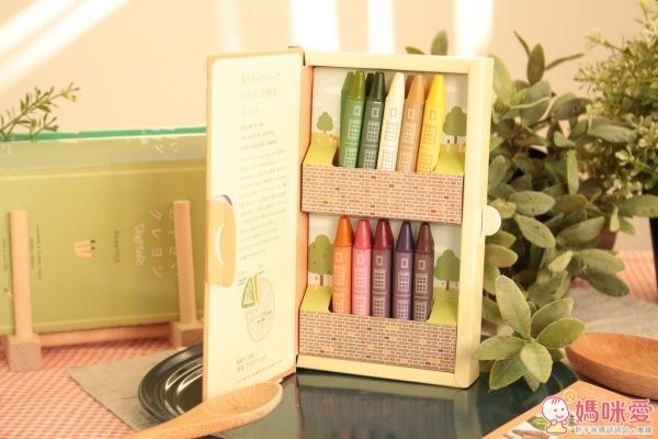 日本製 mizuiro 10 色蔬菜蠟筆