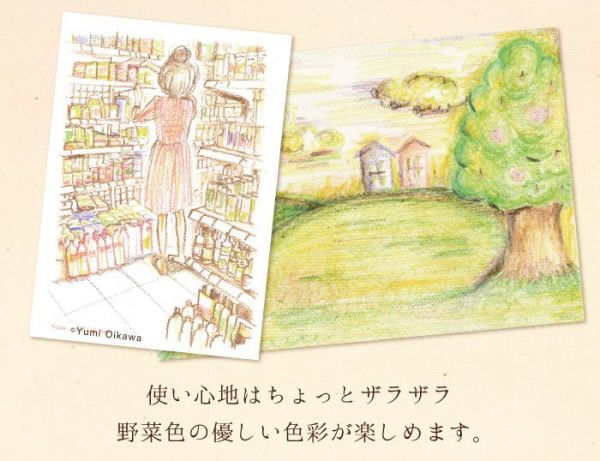 日本製 mizuiro 天然環保蔬菜蠟筆