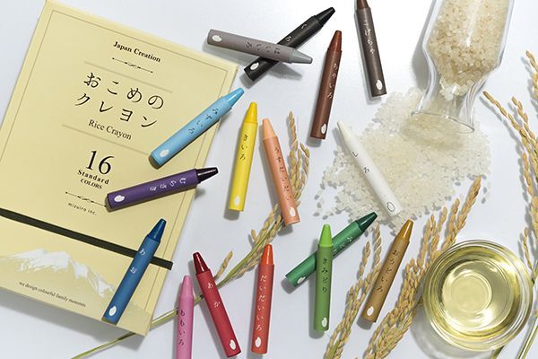 日本製 mizuiro 天然環保蔬菜蠟筆