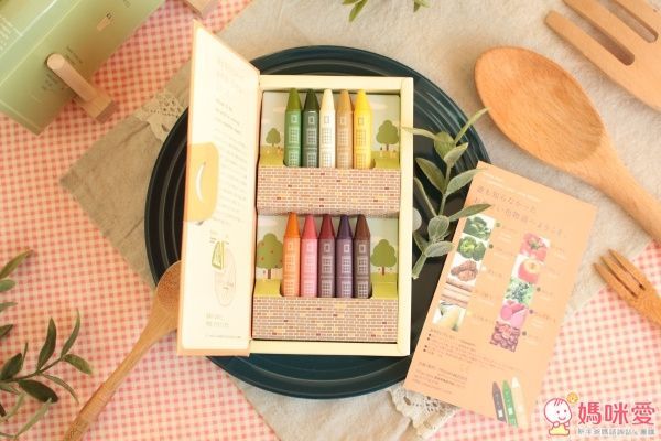 日本製 mizuiro 10 色蔬菜蠟筆