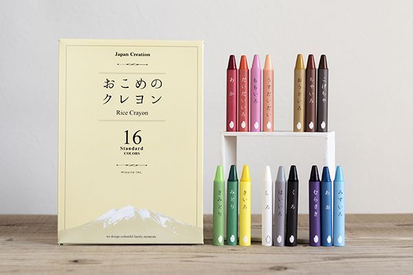 日本製 mizuiro 天然環保蔬菜蠟筆