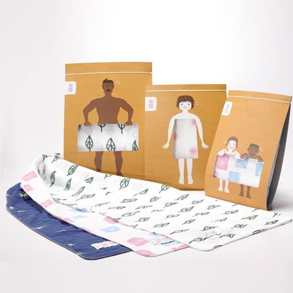 日本製 MARUJU 98 支棉三重紗浴巾