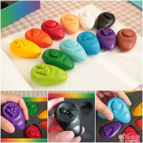 OMMO 歐姆寶無毒性兒童學習蠟筆