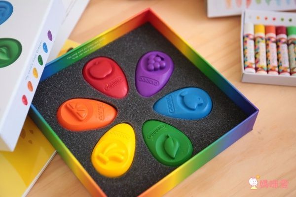 OMMO - 歐姆寶(OMMO)無毒性兒童學習蠟筆-6色