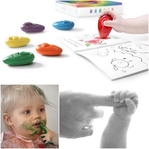 OMMO 歐姆寶無毒性兒童學習蠟筆