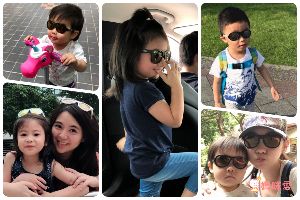 瑞士 SHADEZ - 可彎折嬰幼兒時尚太陽眼鏡-櫻花粉