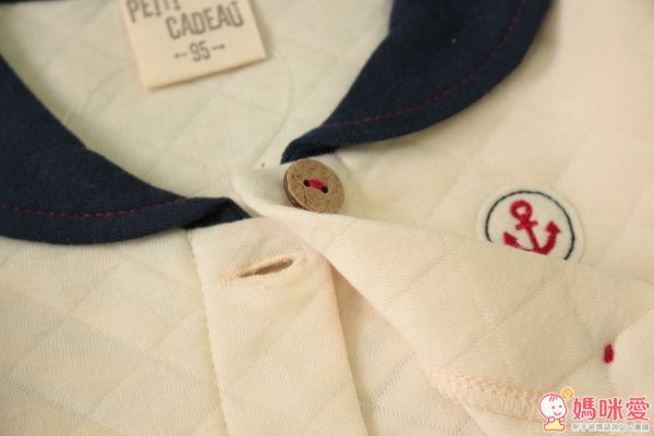 日本 PETIT CADEAU 水手服衣領開襟外套