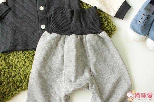 日本 PETIT CADEAU H長袖棒球風腹卷睡衣